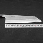Kiritsuke SKD11 Nashiji Ebony Handle 240mm-[Musashi]-[Japanese-Kitchen-Knives]