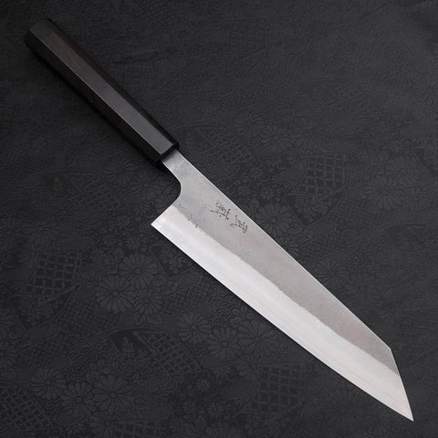 Kiritsuke SKD11 Nashiji Manche en Buffle et Ébène 210mm-[Musashi]-[Couteaux de cuisine japonais]