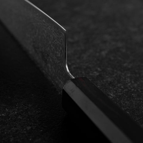 Kiritsuke SLD Damas Noir Manche en Ébène 205mm-[Musashi]-[Couteaux de cuisine japonais]