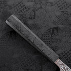 Kiritsuke SLD Nickel en Vagues Damas Manche Ishime Urushi Noir 210mm-[Musashi]-[Couteaux de cuisine japonais]