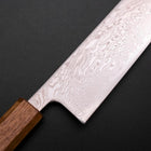 Kiritsuke SLD Nickel en Vagues Damas Manche Yaki Urushi 210mm-[Musashi]-[Couteaux de cuisine japonais]
