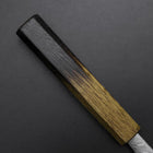 Kiritsuke SLD Nickel en Vagues Damas Manche Yaki Urushi 210mm-[Musashi]-[Couteaux de cuisine japonais]