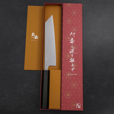 Kiritsuke SLD Poli Manche Urushi Vert 210mm-[Musashi]-[Couteaux de cuisine japonais]