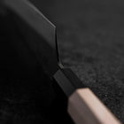 Kiritsuke Silver Steel #3 Kasumi Manche en Buffle et Magnolia 200mm-[Musashi]-[Couteaux de cuisine japonais]