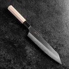 Kiritsuke Silver Steel #3 Kasumi Manche en Buffle et Magnolia 200mm-[Musashi]-[Couteaux de cuisine japonais]