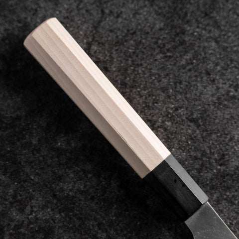 Kiritsuke Silver Steel #3 Kasumi Manche en Buffle et Magnolia 240mm-[Musashi]-[Couteaux de cuisine japonais]