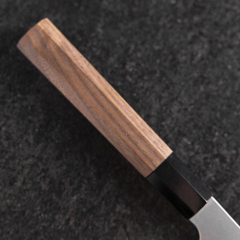 Kiritsuke Silver Steel #3 Kasumi Manche en Buffle et Noyer 240mm-[Musashi]-[Couteaux de cuisine japonais]