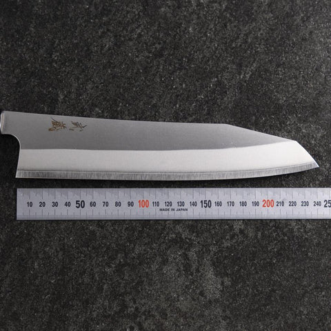 Kiritsuke Silver Steel #3 Kasumi Manche en Buffle et Noyer 240mm-[Musashi]-[Couteaux de cuisine japonais]
