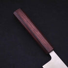 Kiritsuke Silver Steel #3 Poli Manche Urushi Pourpre 210mm-[Musashi]-[Couteaux de cuisine japonais]