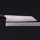 Kiritsuke Silver Steel #3 Poli Manche Urushi Pourpre 210mm-[Musashi]-[Couteaux de cuisine japonais]