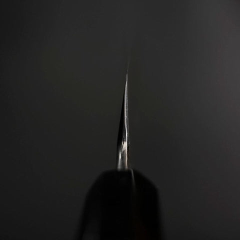 Kiritsuke Silver Steel #3 Poli Manche en Buffle et Ébène 260mm-[Musashi]-[Couteaux de cuisine japonais]