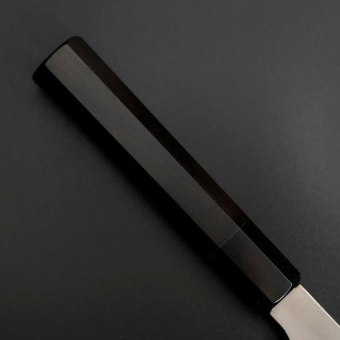 Kiritsuke Silver Steel #3 Poli Manche en Buffle et Ébène 260mm-[Musashi]-[Couteaux de cuisine japonais]