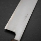 Kiritsuke Stainless Clad Blue Super Polished Sumi Urushi Handle 240mm-[Musashi]-[Couteaux de cuisine japonais]