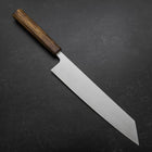 Kiritsuke Stainless Clad Blue Super Polished Sumi Urushi Handle 240mm-[Musashi]-[Couteaux de cuisine japonais]