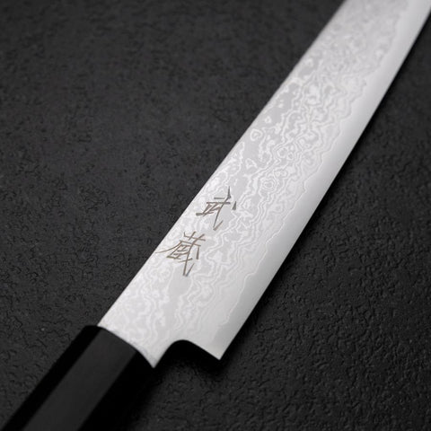Kiritsuke Sujihiki VG-10 Damas Manche en Ébène 175mm-[Musashi]-[Couteaux de cuisine japonais]