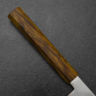 Kiritsuke VG-10 Damas Manche Bois de Bouleau Jaune 210mm-[Musashi]-[Couteaux de cuisine japonais]