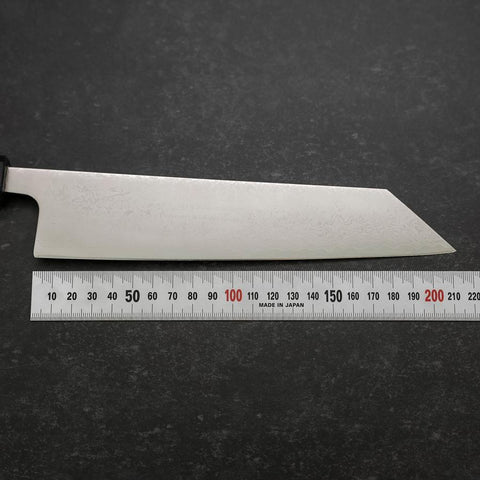 Kiritsuke VG-10 Damas Manche Urushi Bleu Foncé 210mm-[Musashi]-[Couteaux de cuisine japonais]