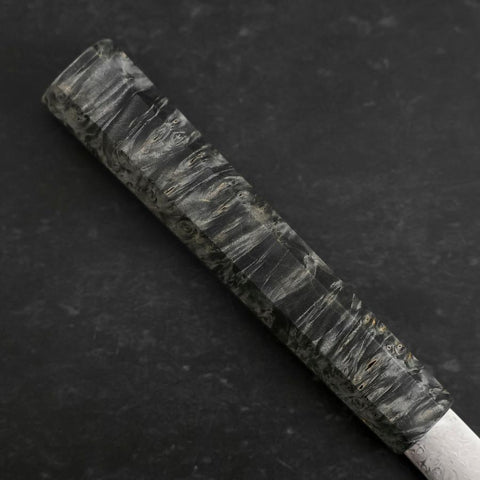 Kiritsuke VG-10 Damas Manche en Bois de Bouleau Gris 210mm-[Musashi]-[Couteaux de cuisine japonais]