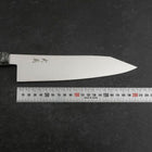 Kiritsuke VG-10 Damas Manche en Bois de Bouleau Gris 210mm-[Musashi]-[Couteaux de cuisine japonais]