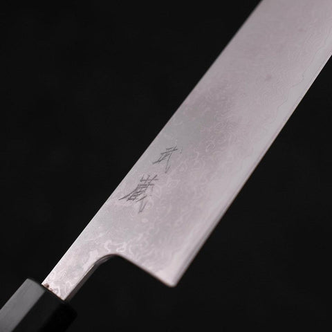 Kiritsuke VG-10 Damas Manche en Buffle et Ébène 210mm-[Musashi]-[Couteaux de cuisine japonais]