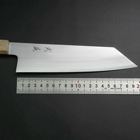 Kiritsuke VG-10 Poli Manche Urushi Blanc 200mm-[Musashi]-[Couteaux de cuisine japonais]