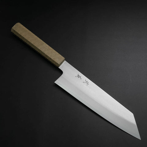 Kiritsuke VG-10 Poli Manche Urushi Blanc 200mm-[Musashi]-[Couteaux de cuisine japonais]