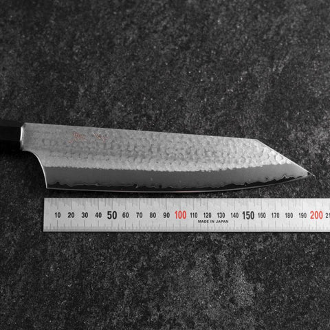 Kiritsuke VG-5 Tsuchime Manche Buffle et Bubinga 200mm-[Musashi]-[Couteaux de cuisine japonais]