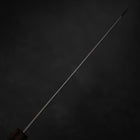 Kiritsuke White Steel #1 Poli Manche Sumi Urushi 240mm-[Musashi]-[Couteaux de cuisine japonais]