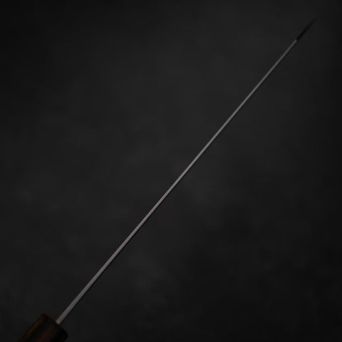 Kiritsuke White Steel #1 Poli Manche Sumi Urushi 240mm-[Musashi]-[Couteaux de cuisine japonais]