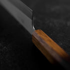 Kiritsuke White Steel #1 Poli Manche Yaki Urushi 240mm-[Musashi]-[Couteaux de cuisine japonais]