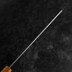 Kiritsuke White Steel #1 Poli Manche Yaki Urushi 240mm-[Musashi]-[Couteaux de cuisine japonais]