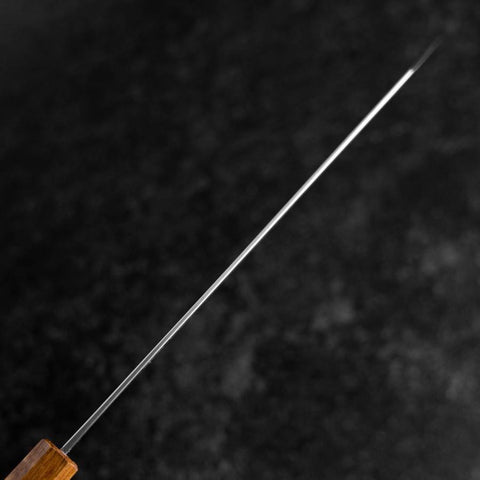 Kiritsuke White Steel #1 Poli Manche Yaki Urushi 240mm-[Musashi]-[Couteaux de cuisine japonais]