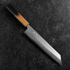 Kiritsuke White Steel #1 Poli Manche Yaki Urushi 240mm-[Musashi]-[Couteaux de cuisine japonais]