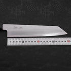 Kiritsuke White Steel #2 Kasumi Manche en Buffle et Bois de Teck 210mm-[Musashi]-[Couteaux de cuisine japonais]