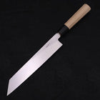 Kiritsuke White Steel #2 Kasumi Manche en Buffle et Magnolia 240mm-[Musashi]-[Couteaux de cuisine japonais]