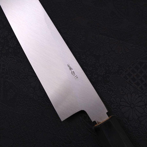 Kiritsuke White Steel #2 Kasumi Manche en Buffle et Magnolia 240mm-[Musashi]-[Couteaux de cuisine japonais]