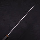 Kiritsuke White Steel #2 Kasumi Manche en Buffle et Magnolia 240mm-[Musashi]-[Couteaux de cuisine japonais]