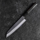 Kiritsuke White Steel #2 Kurouchi Manche en Buffle et Ébène 200mm-[Musashi]-[Couteaux de cuisine japonais]