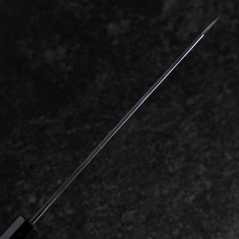 Kiritsuke White Steel #2 Kurouchi Manche en Buffle et Ébène 200mm-[Musashi]-[Couteaux de cuisine japonais]