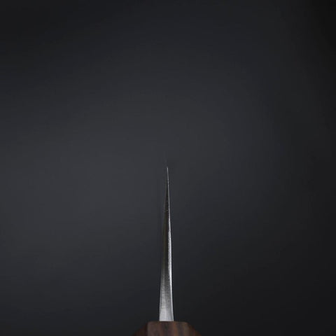 Kiritsuke White Steel #2 Kurouchi Nashiji Manche en Frêne 210mm-[Musashi]-[Couteaux de cuisine japonais]
