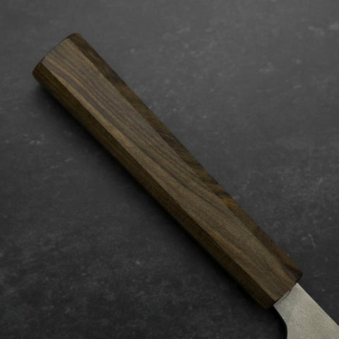 Kiritsuke White Steel #2 Nashiji Manche en Frêne 210mm-[Musashi]-[Couteaux de cuisine japonais]