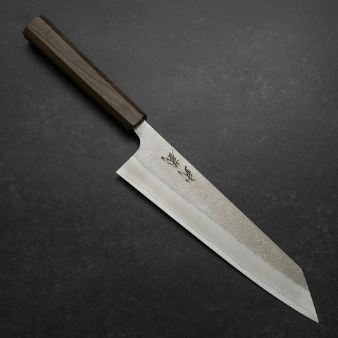 Kiritsuke White Steel #2 Nashiji Manche en Frêne 210mm-[Musashi]-[Couteaux de cuisine japonais]