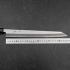 Kiritsuke Yanagi Silver Steel #3 Kasumi Manche en Noyer 300mm-[Musashi]-[Couteaux de cuisine japonais]