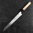 Kiritsuke Yanagiba Blue Steel #2 Kasumi Buffalo Magnolia Handle 260mm-[Musashi]-[Japanese-Kitchen-Knives]