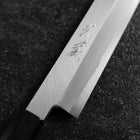 Kiritsuke Yanagiba Blue Steel #2 Kasumi Manche en Buffalo et Magnolia 260mm-[Musashi]-[Couteaux de cuisine japonais]
