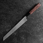 Kiritsuke Yanagiba Blue Steel #2 Kurouchi Buffalo Wenge Handle 240mm (9.4”)-[Musashi]-[Japanese-Kitchen-Knives]