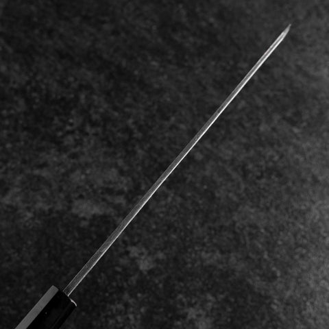 Kiritsuke Yanagiba Blue Steel #2 Kurouchi Buffalo Wenge Handle 240mm (9.4”)-[Musashi]-[Japanese-Kitchen-Knives]