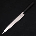 Kiritsuke Yanagiba Silver Steel #3 Kasumi Manche en Buffle et Ébène 240mm-[Musashi]-[Couteaux de cuisine japonais]