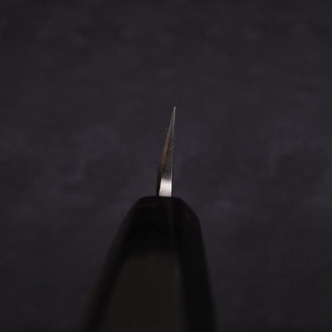 Kiritsuke Yanagiba Silver Steel #3 Kasumi Manche en Buffle et Ébène 240mm-[Musashi]-[Couteaux de cuisine japonais]