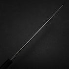 Kiritsuke Yanagiba Silver Steel #3 Kasumi Manche en Buffle et Ébène 300mm-[Musashi]-[Couteaux de cuisine japonais]